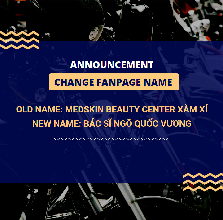 Thông báo chính thức đổi tên fanpage từ 